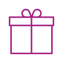 Gift box icon