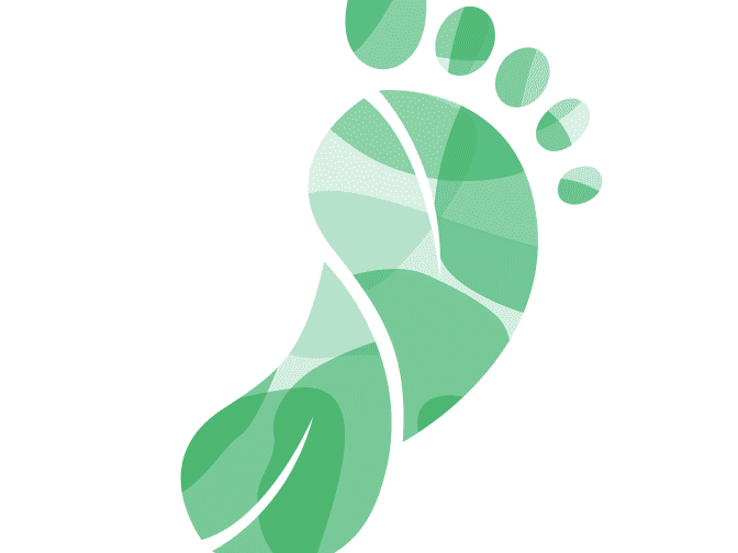 Footprint illustration