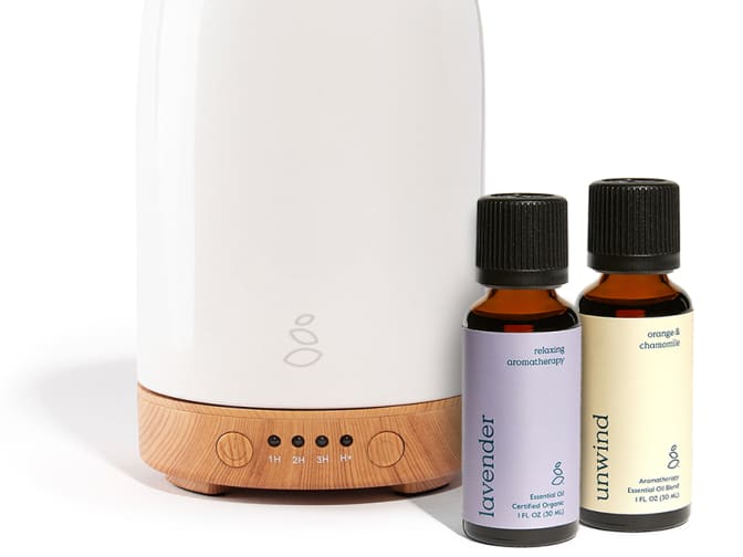 Relax and Unwind Set - Ultrasonic Diffuser + Essential Oils