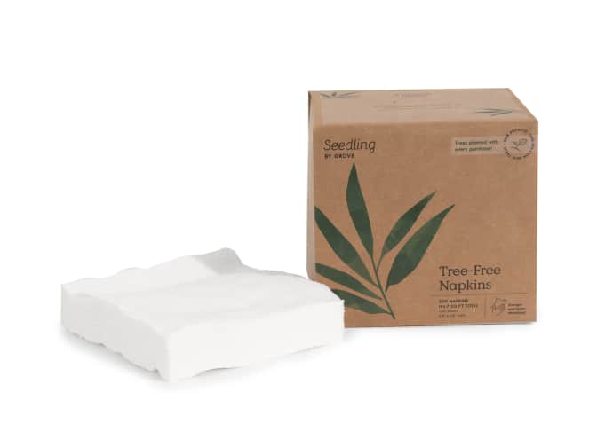 Image of Seedling tree-free napkins.