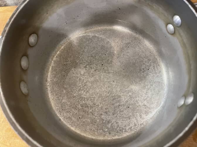 Image of a clean pot
