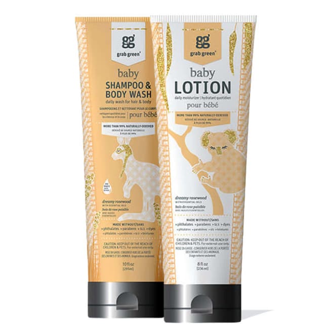 Grab green baby shampoo and hotsell body wash