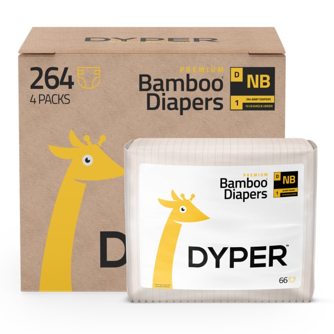 DYPER Sustainable Diapers One Month Supply