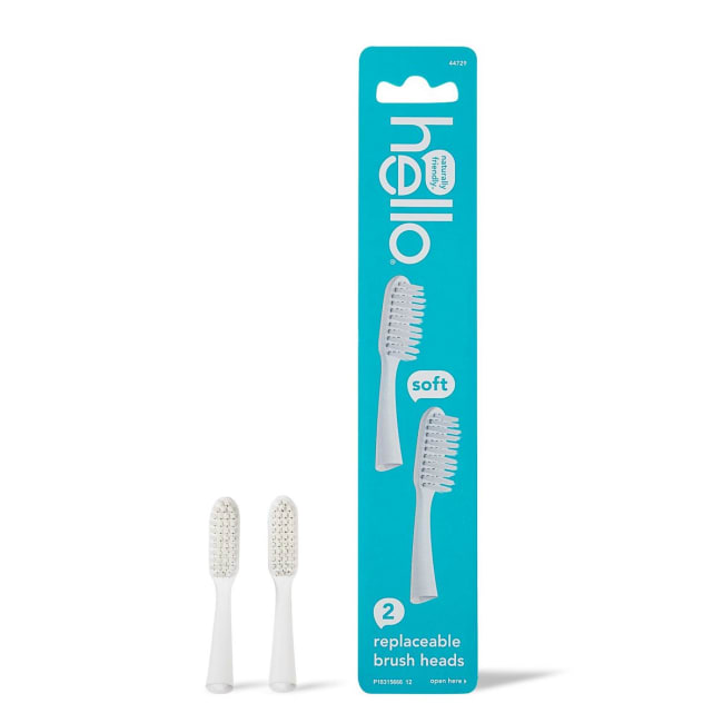 Replaceable Toothbrush Heads, 2-pack