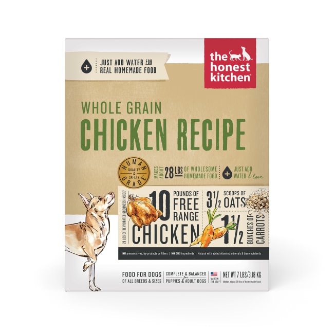 The Honest Kitchen Chicken Recipe Grain-Free Dehydrated Dog Food