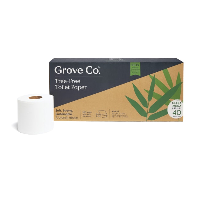 Grove Co. Tree-Free Compostable Kitchen Wipes - 100% Bamboo