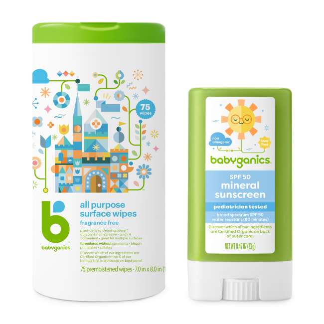 Babyganics hand sanitizer wipes 75 best sale count
