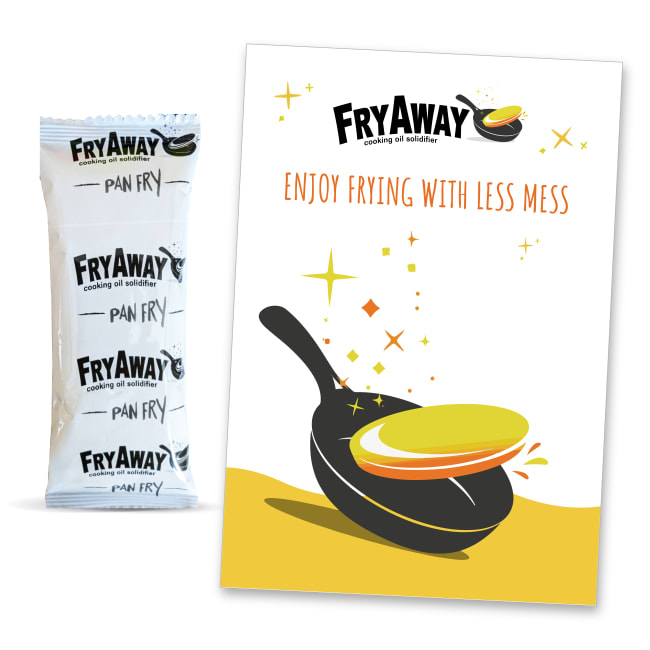FryAway Used Cooking Oil Solidifier Powder - Sample