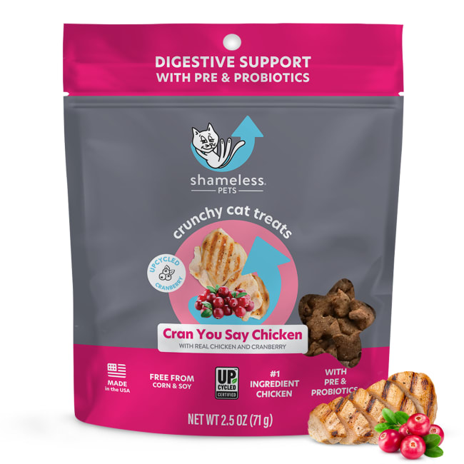 Shameless Pets Cran You Say Chicken Cat Treats