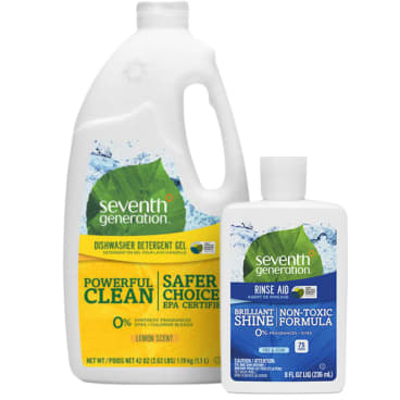 Seventh generation dishwasher store detergents