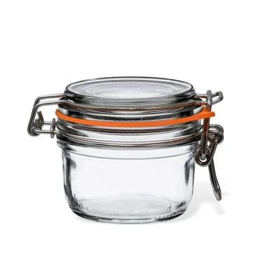 NeatMethod Small Clear Canister with Brass Lid + Reviews