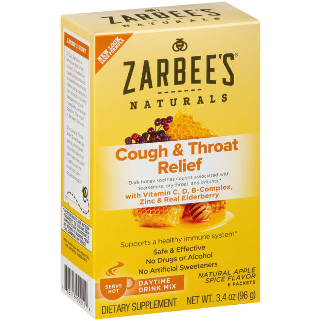 Zarbee's Naturals Adult Cough & Throat Relief Daytime Supplement