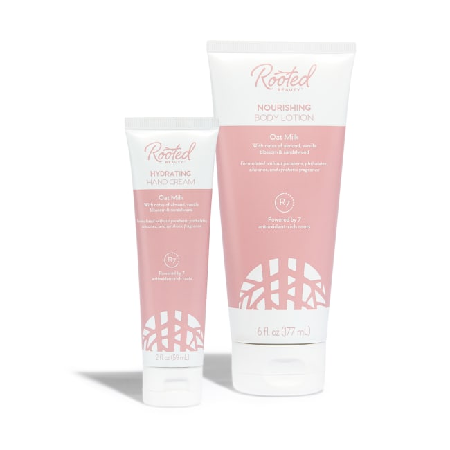 Rooted Beauty Hand Cream & Body Lotion Set