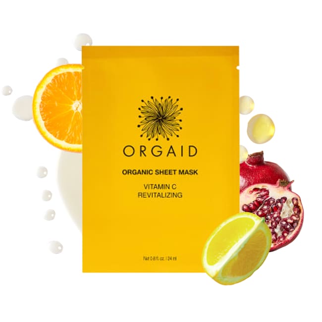 Ideel Whitney Hane ORGAID Vitamin C & Revitalizing Organic Sheet Mask
