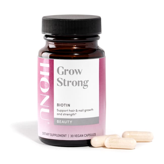 HONU “Grow Strong” Biotin Supplement - For Hair & Nail Growth