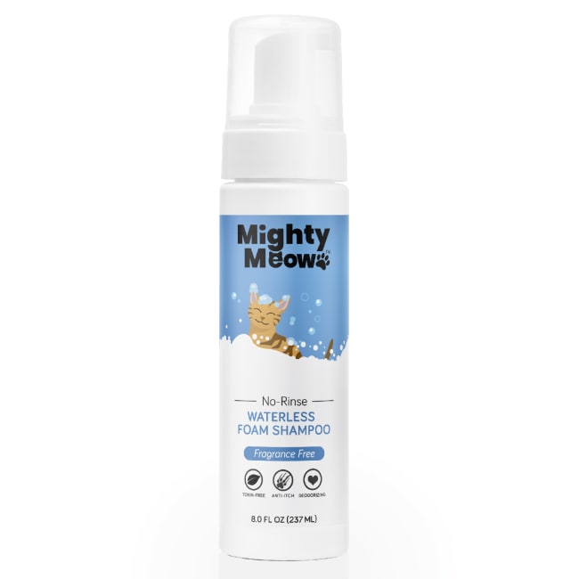 katolsk Palads Yoghurt Mighty Meow Waterless Foam Shampoo for Cats