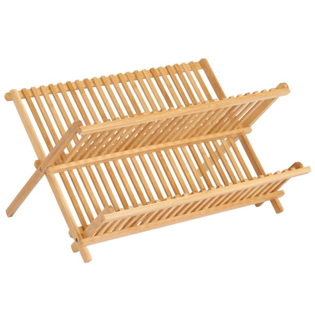 Folding Bamboo Dish Rack