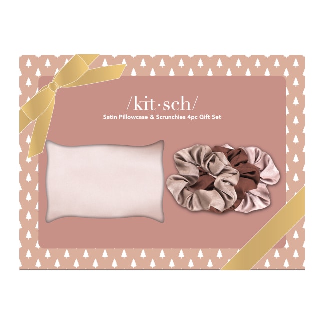 Kitsch Satin Pillowcase & Scrunchie Gift Set