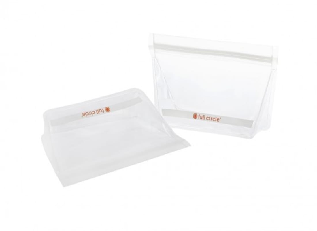 Full Circle Ziptuck Reusable Sandwich Bags - Clear