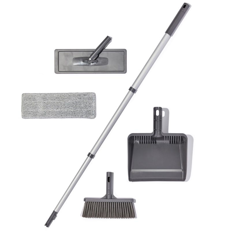 Compact Mop and Broom Kit
