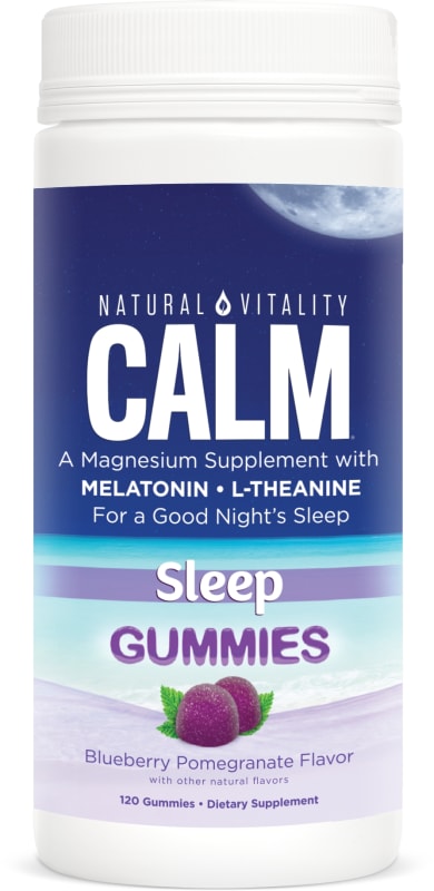 Extensamente suicidio Bonito Natural Vitality Calm Sleep Gummies