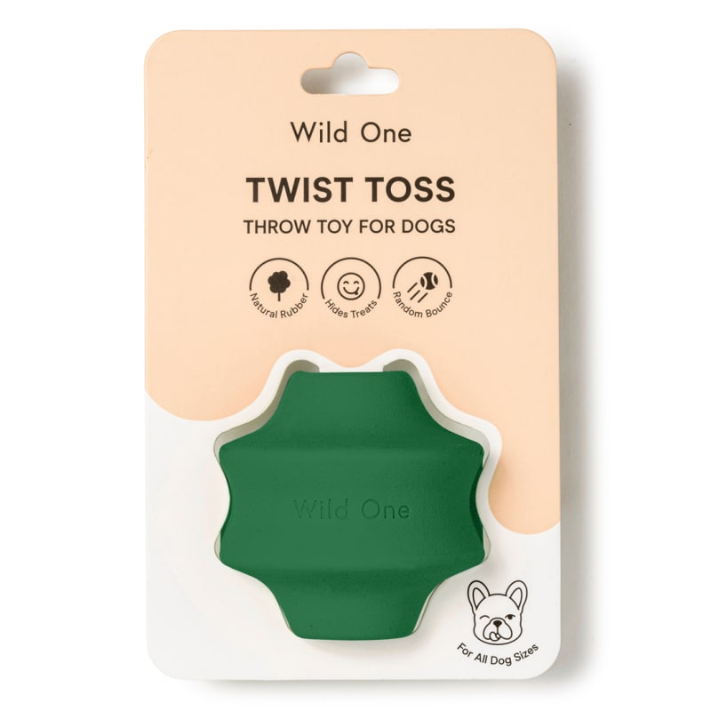 Wild One Twist Toss Dog Toy - Lilac