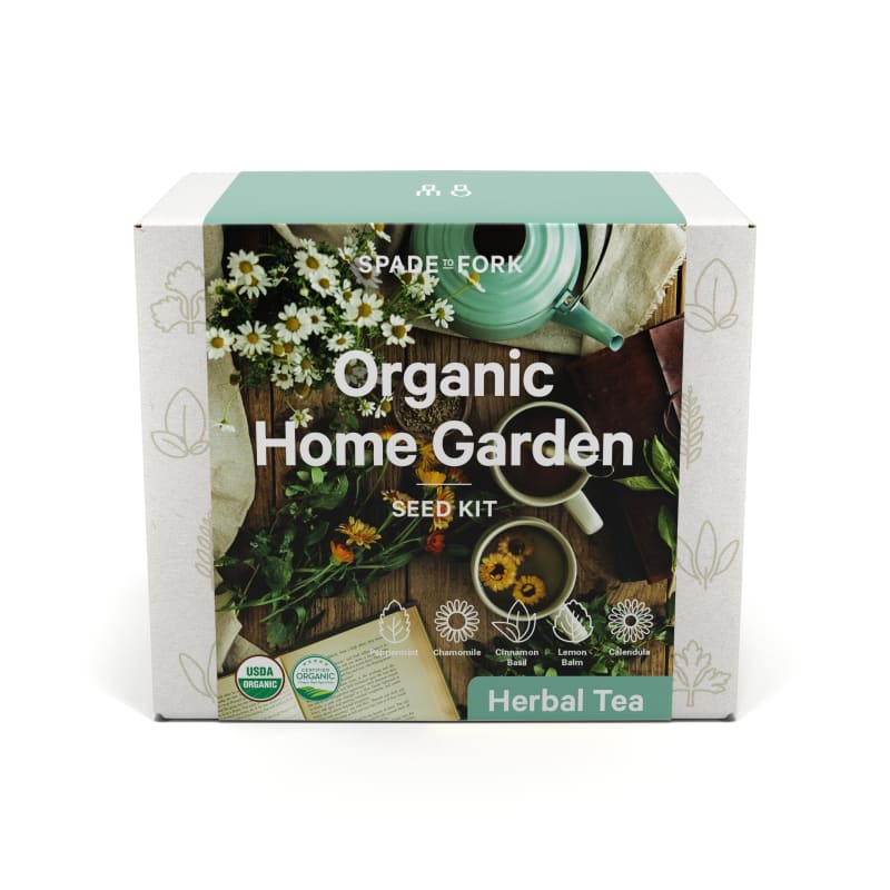 Indoor Herb Garden Starter Kit - Certified USDA Organic Non GMO