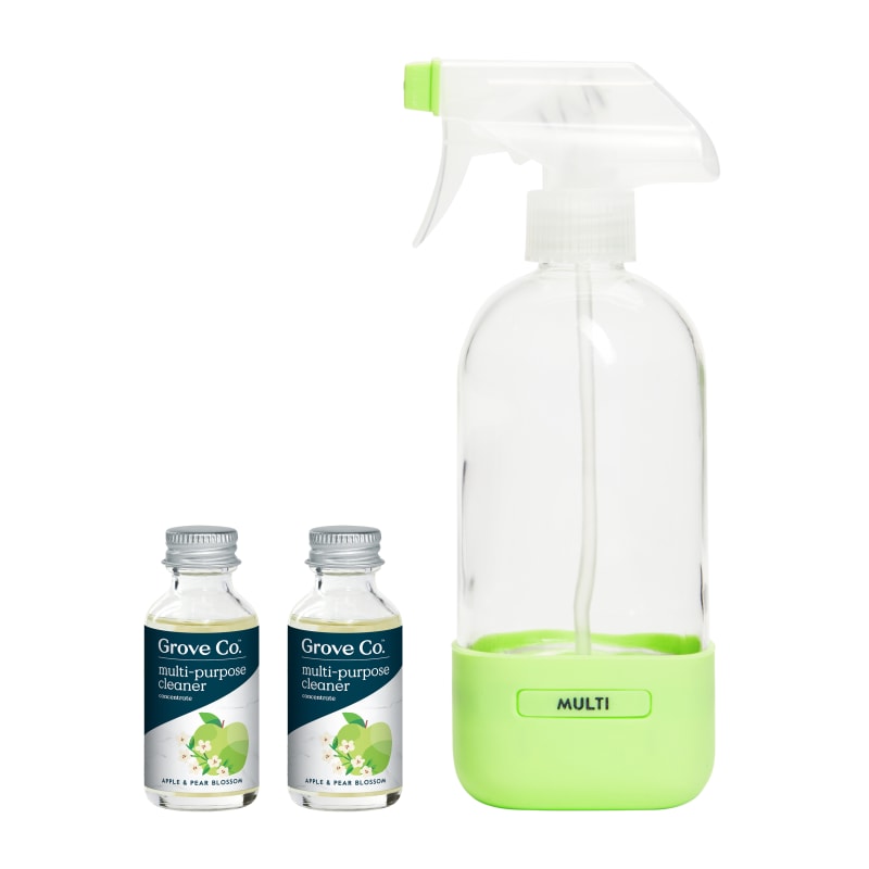 Grove Co. Multi-Purpose Cleaner Concentrate + Reusable Cleaning