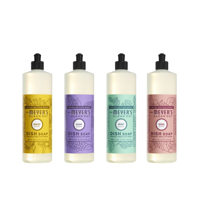 Mrs. Meyer's Spring Dish Soap Collection